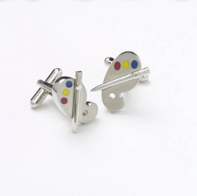 Cufflinks - Artist's Palette